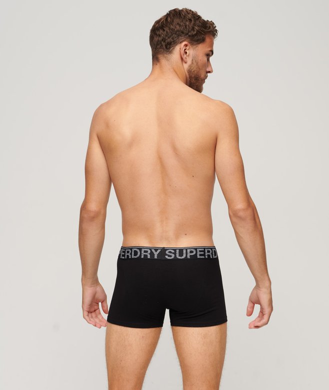 Superdry Pack De Tres Calzoncillos De Corte Clásico De Algodón Orgánico