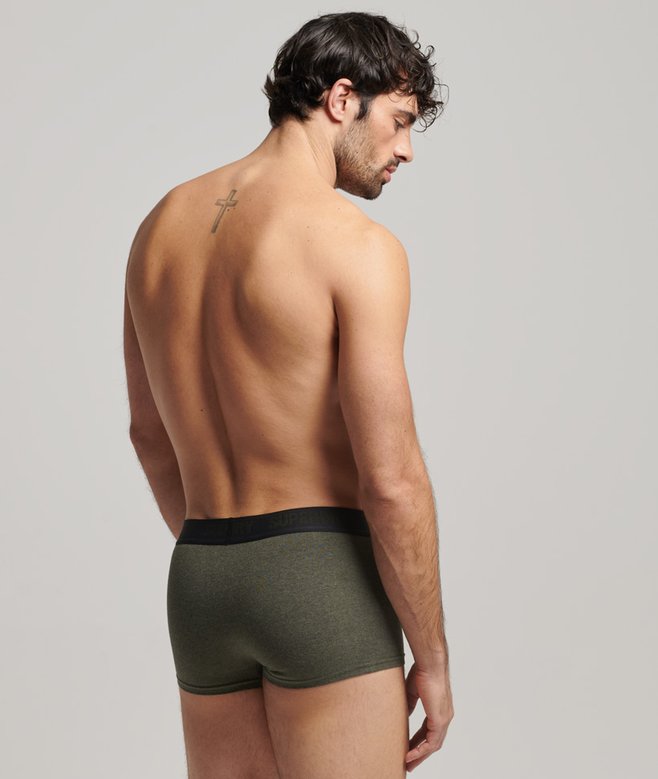 Superdry Pack De Tres Calzoncillos De Corte Clásico De Algodón Orgánico