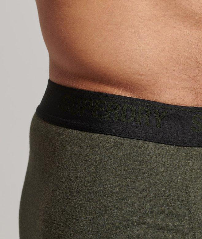 Superdry Pack De Tres Calzoncillos De Corte Clásico De Algodón Orgánico