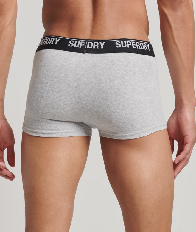 Superdry Pack De Tres Calzoncillos De Corte Clásico De Algodón Orgánico