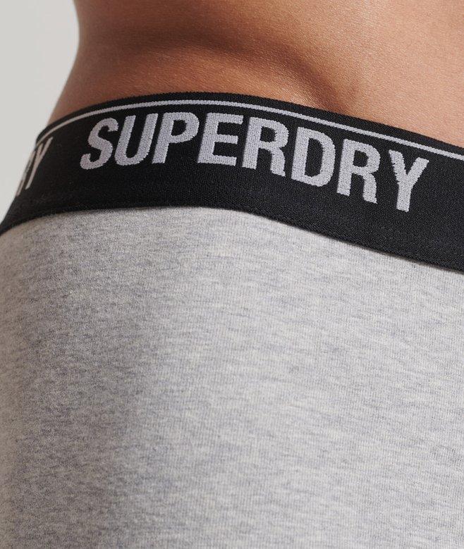 Superdry Pack De Tres Calzoncillos De Corte Clásico De Algodón Orgánico