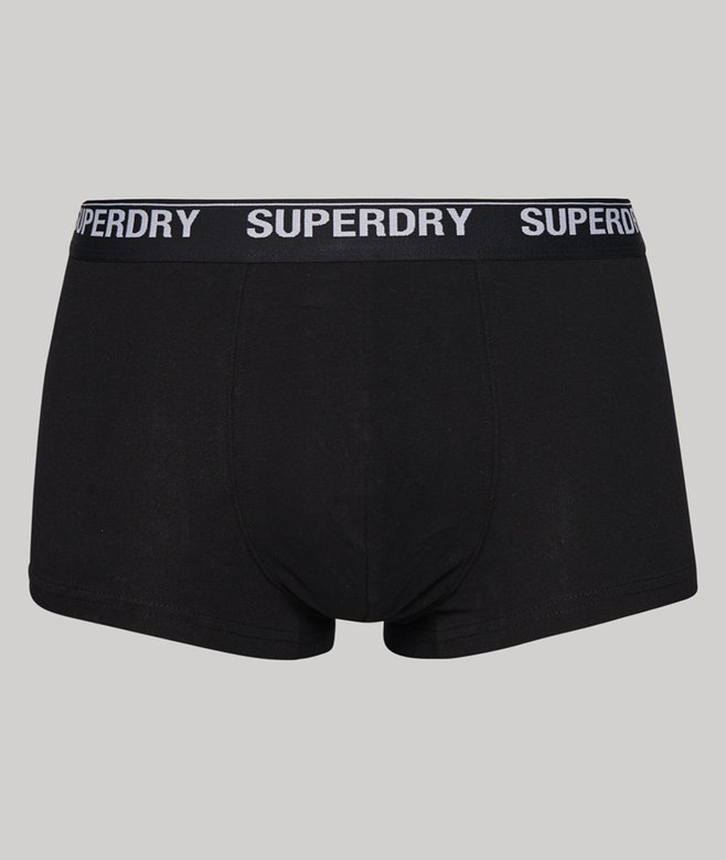 Superdry Pack De Tres Calzoncillos De Corte Clásico De Algodón Orgánico