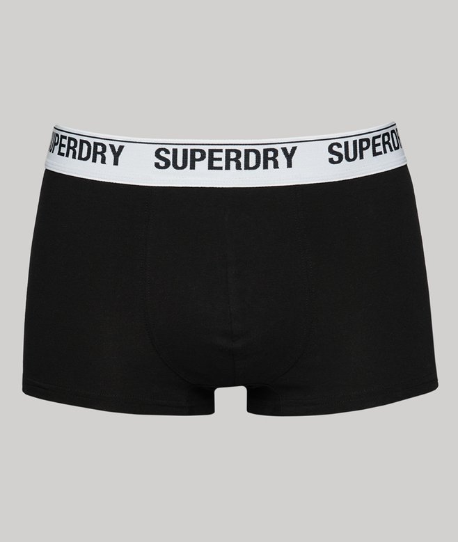 Superdry Pack De Tres Calzoncillos De Corte Clásico De Algodón Orgánico