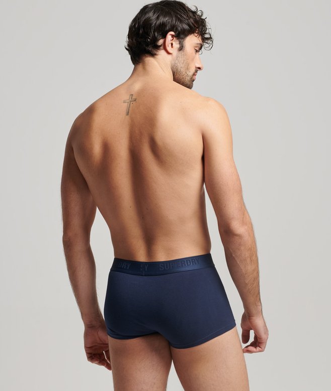 Superdry Pack De Tres Calzoncillos De Corte Clásico De Algodón Orgánico