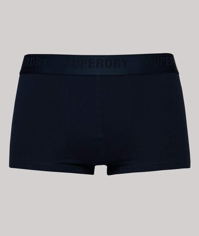 Superdry Pack De Tres Calzoncillos De Corte Clásico De Algodón Orgánico