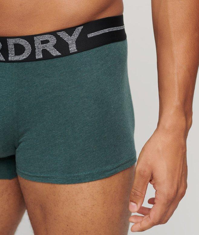 Superdry Pack De Tres Calzoncillos De Corte Clásico De Algodón Orgánico