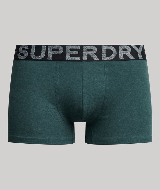 Superdry Pack De Tres Calzoncillos De Corte Clásico De Algodón Orgánico
