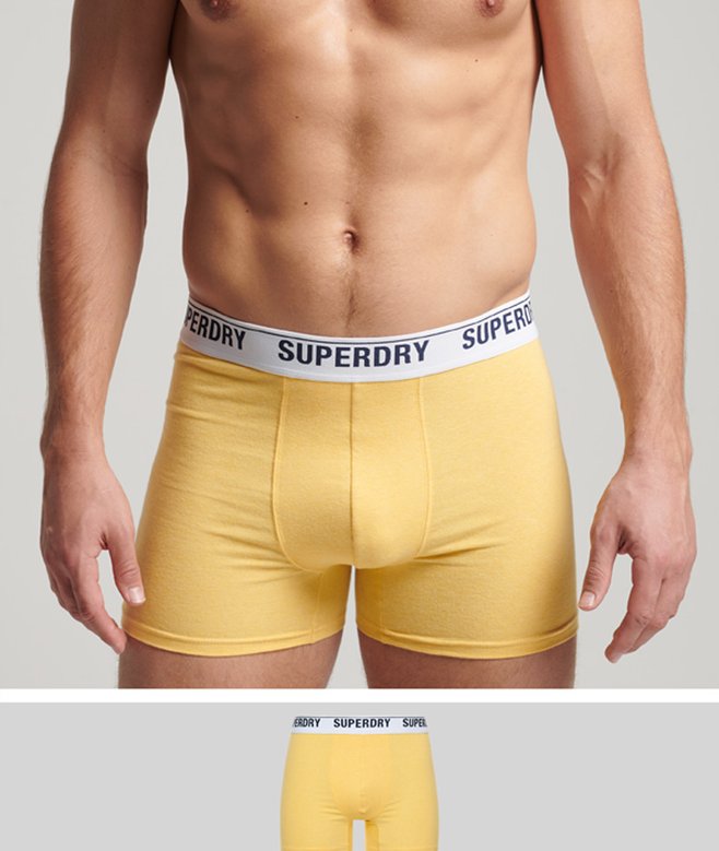 superdry Pack de un calzoncillo bóxer de algodón orgánico