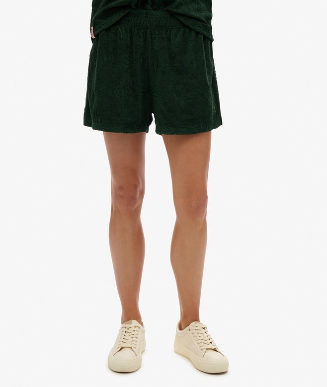 Superdry Pantalón Corto De Tejido Rizado Country Club