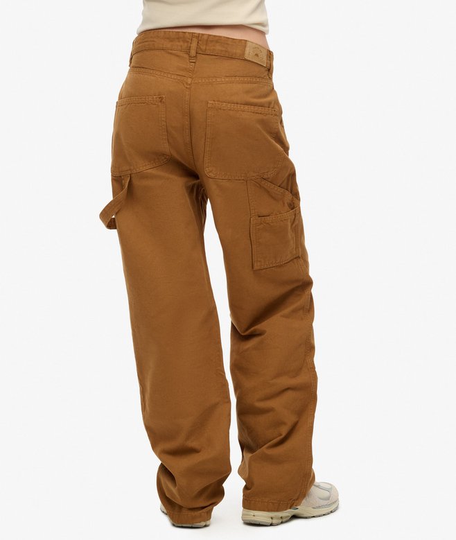 Superdry Pantalones Anchos De Carpintero De Algodón Orgánico Vintage