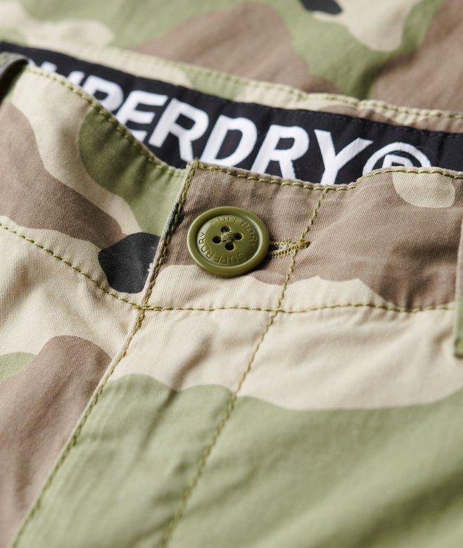Superdry Pantalones Cargo De Corte Recto Y Talle Bajo