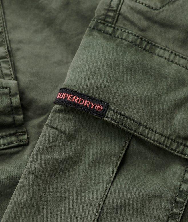 Superdry Pantalones Cargo De Corte Recto Y Talle Bajo