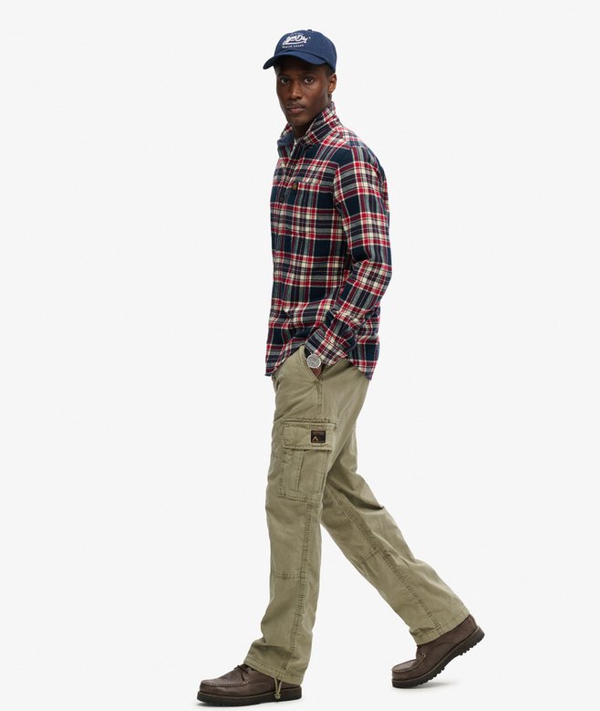 Superdry Pantalones Cargo Holgados De Algodón Orgánico