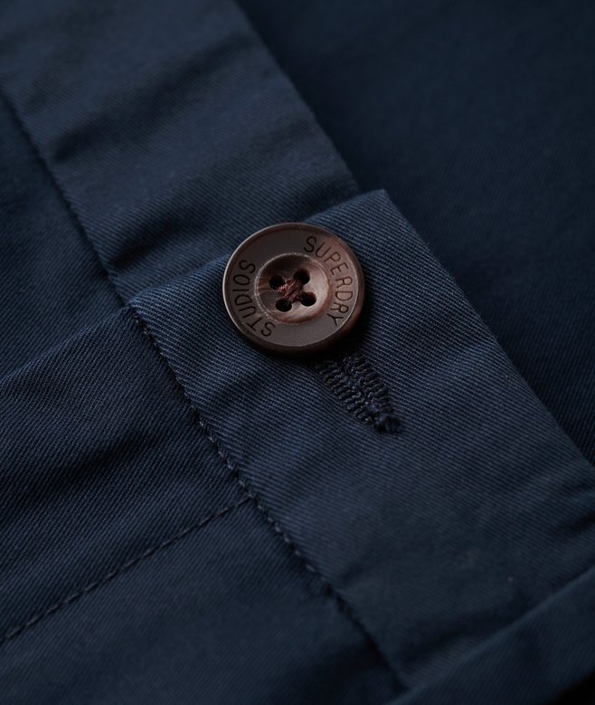Superdry Pantalones Chinos Ajustados Elásticos De Pernera Cónica