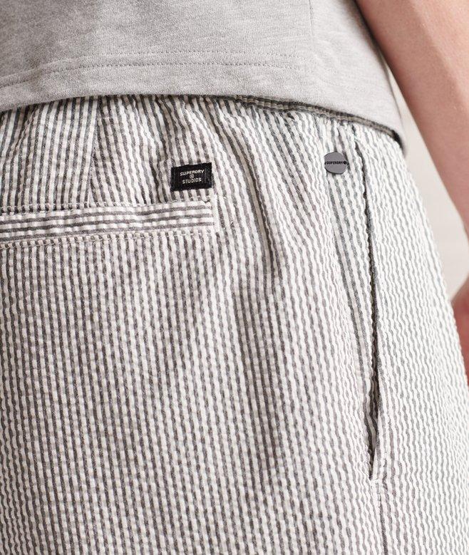 Superdry Pantalones Cortos Con Cordón De Ajuste Seersucker