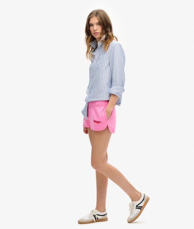 Superdry Pantalones Cortos Con Logotipo Sportswear Racer
