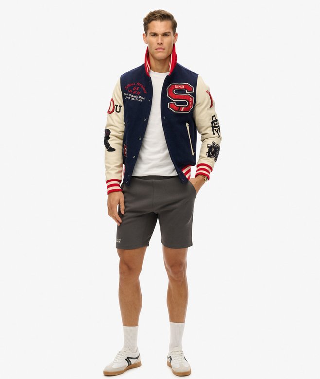 Superdry Pantalones Cortos Con Pernera Cónica Y Logotipo Sport Tech