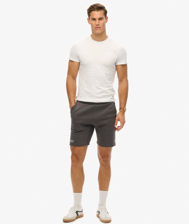 superdry Pantalones cortos con pernera cónica y logotipo Sport Tech