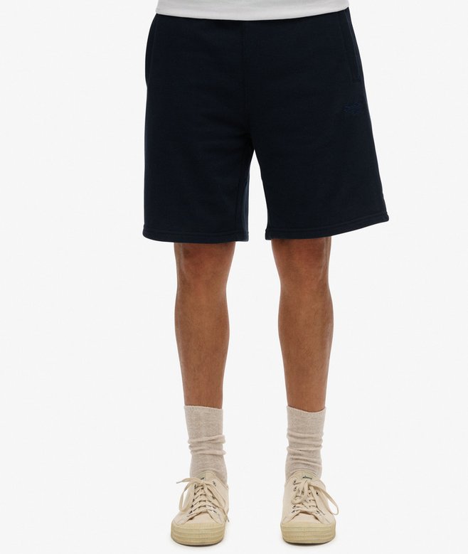 Superdry Pantalones Cortos De Punto Con Logotipo Essential