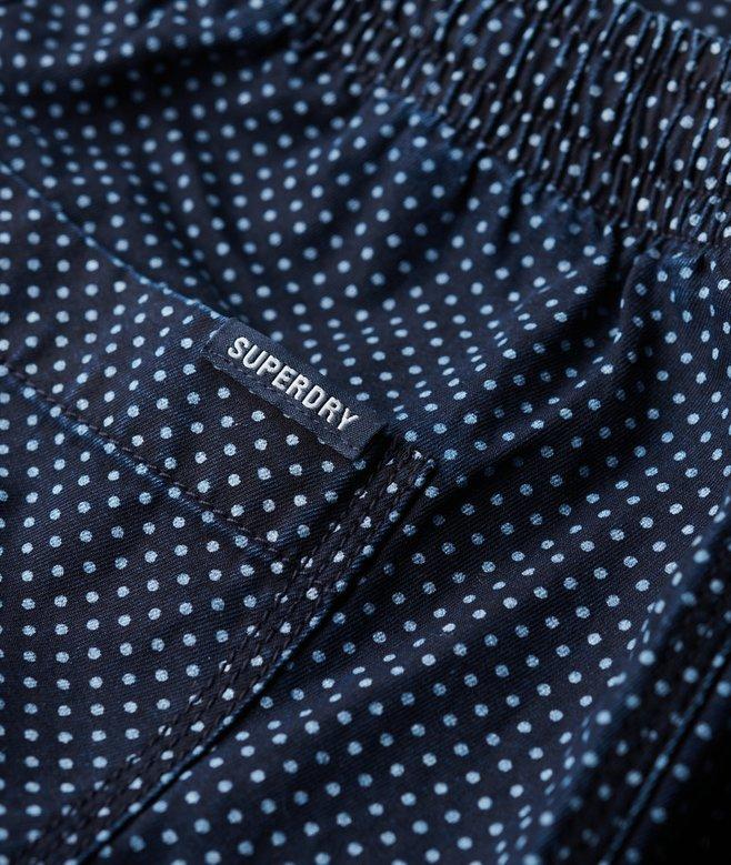 Superdry Pantalones Cortos índigo Con Estampado De Lunares