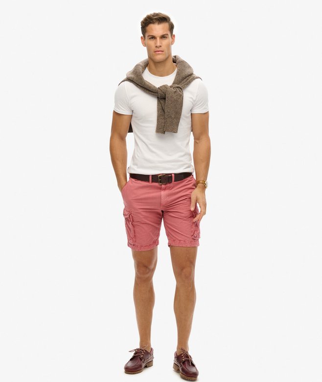 Superdry Pantalones Cortos Ligeros Estilo Paracaidista