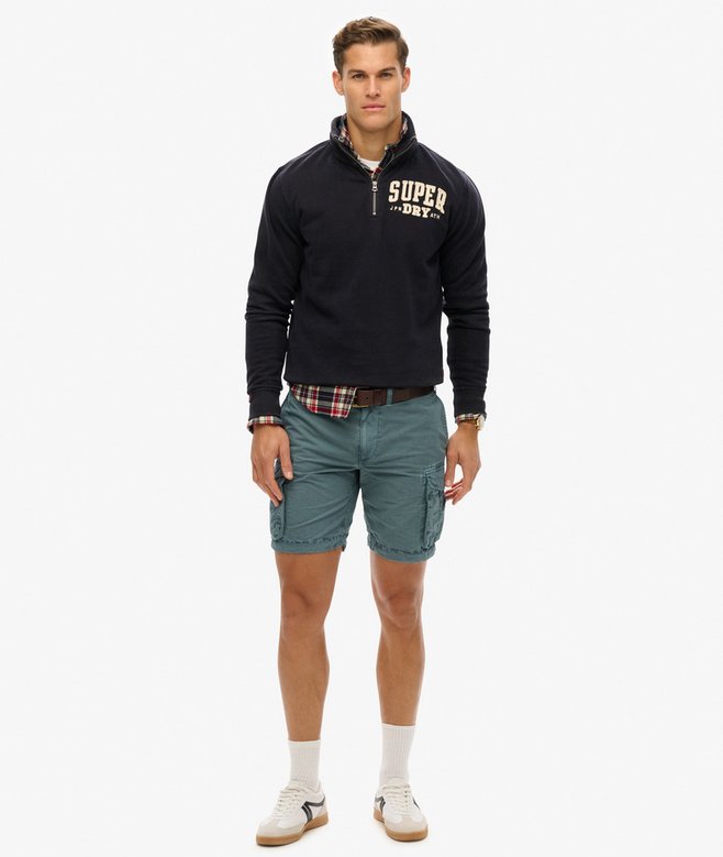 superdry Pantalones cortos ligeros estilo paracaidista