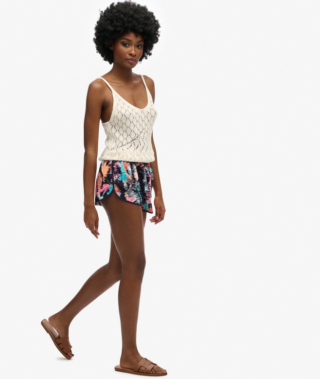 Superdry Pantalones Cortos Playeros Con Estampado Vintage