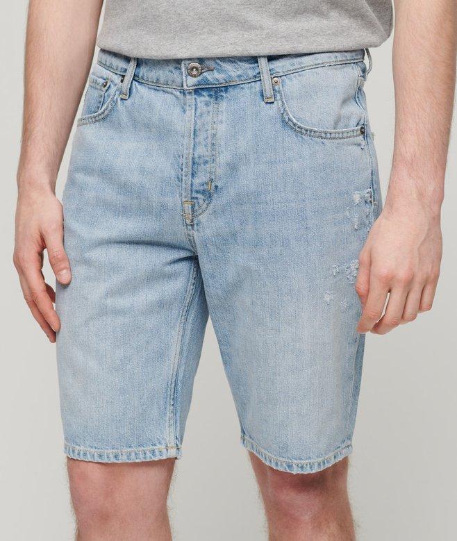 superdry Pantalones cortos rectos con logotipo Vintage Logo