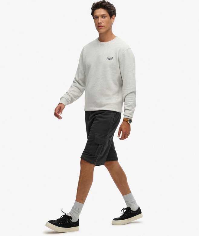 Superdry Pantalones Cortos Tipo Cargo Con Pespuntes En Contraste