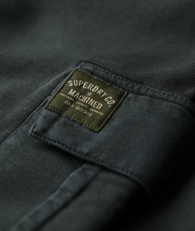 Superdry Pantalones Cortos Tipo Cargo Con Pespuntes En Contraste