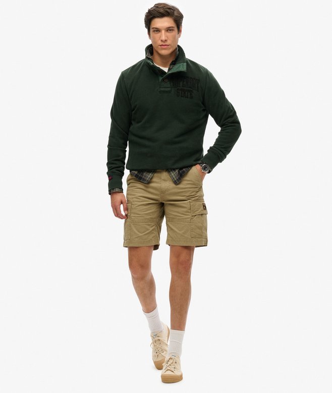 superdry Pantalones cortos tipo cargo de algodón orgánico Heavy