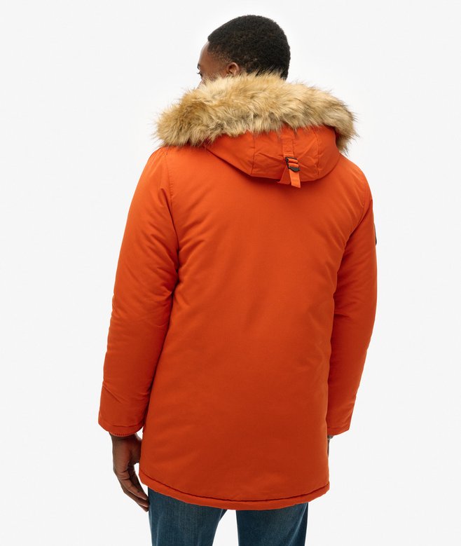 Superdry Parka Con Capucha De Pelo Sintético Everest