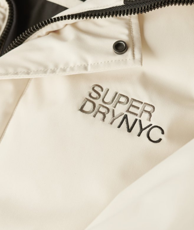 Superdry Parka Cortavientos Acolchada Con Capucha City