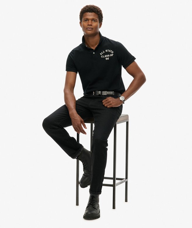 Superdry Polo De Manga Corta Y Algodón Orgánico Superstate