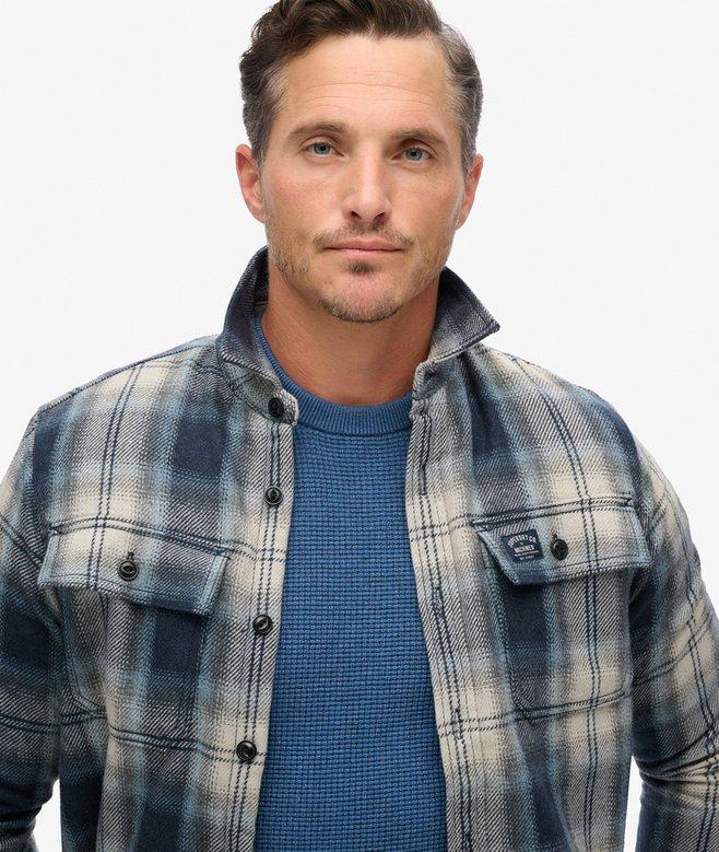 Superdry Sobrecamisa A Cuadros De Lana Forrada De Tejido Polar