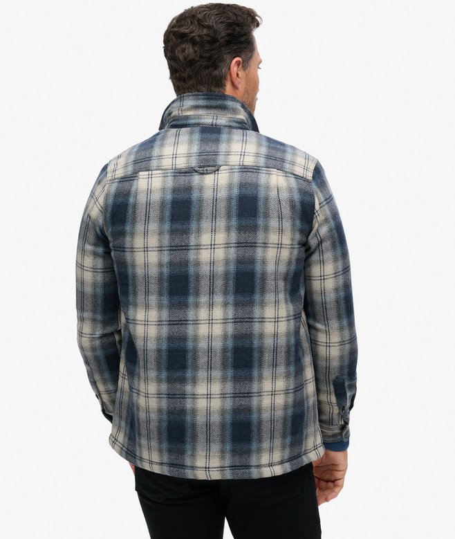 Superdry Sobrecamisa A Cuadros De Lana Forrada De Tejido Polar