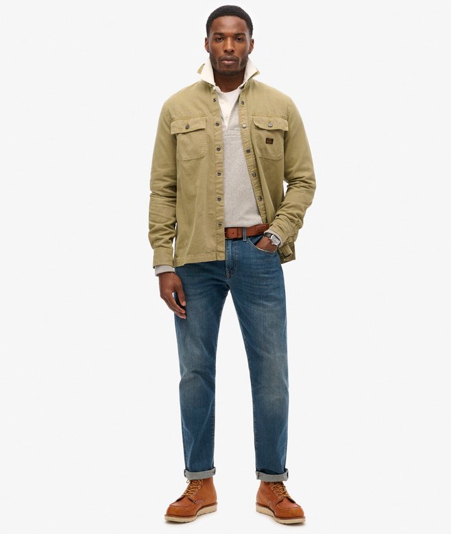 Superdry Sobrecamisa De Lona De Algodón Orgánico Workwear