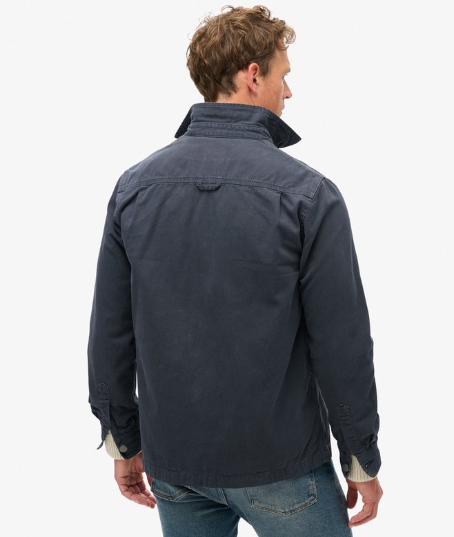 Superdry Sobrecamisa De Lona De Algodón Orgánico Workwear
