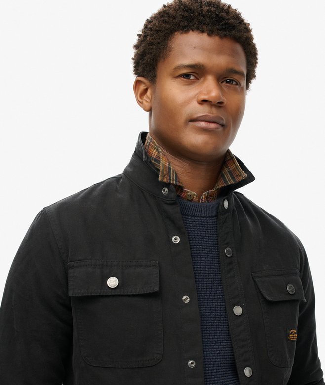 Superdry Sobrecamisa De Lona De Algodón Orgánico Workwear