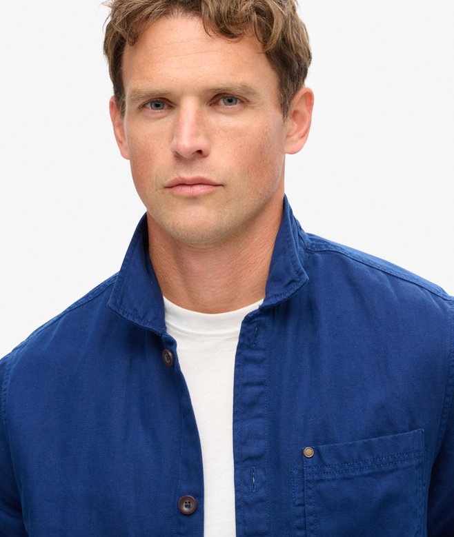 Superdry Sobrecamisa De Mezcla De Lino Merchant Store