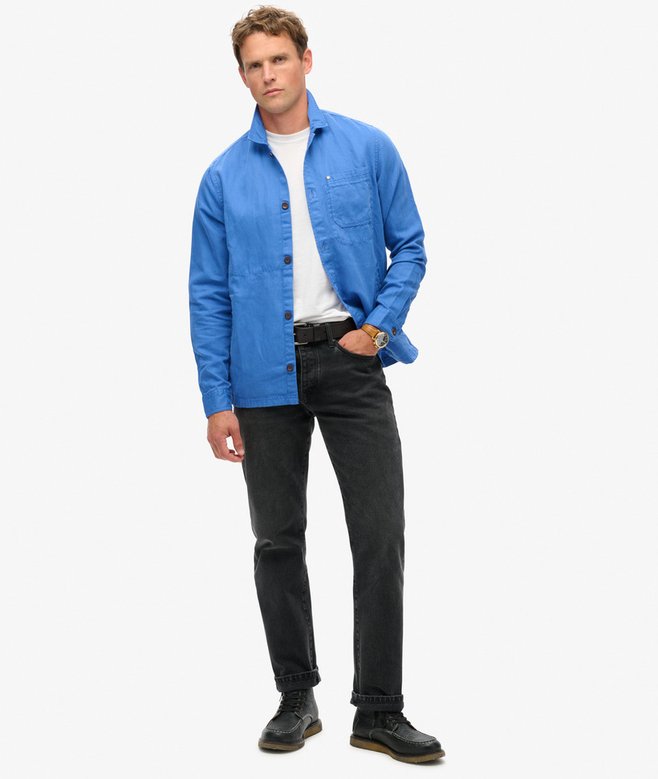 Superdry Sobrecamisa De Mezcla De Lino Merchant Store