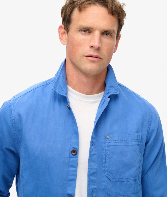 Superdry Sobrecamisa De Mezcla De Lino Merchant Store