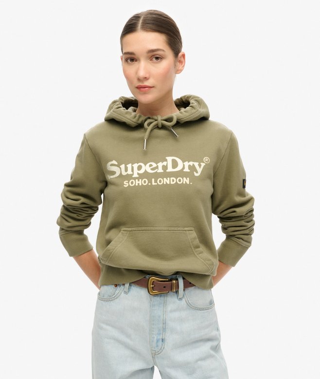 superdry Sudadera con capucha con acabado metalizado Venue