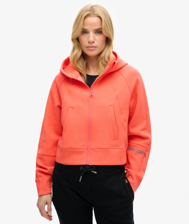Superdry Sudadera Con Capucha Cremallera Y Corte Relajado Sport Tech