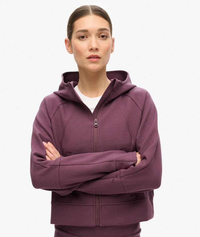 Superdry Sudadera Con Capucha Cremallera Y Corte Relajado Sport Tech