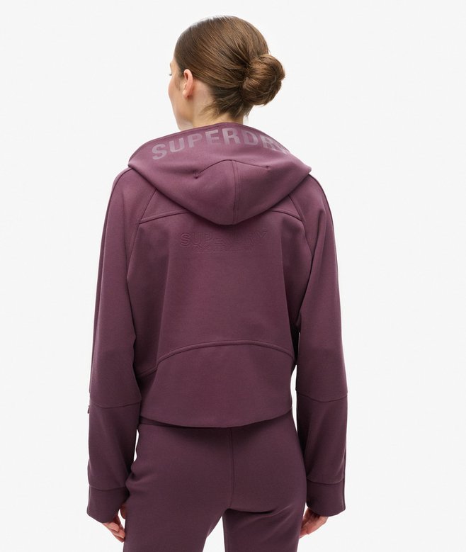 Superdry Sudadera Con Capucha Cremallera Y Corte Relajado Sport Tech