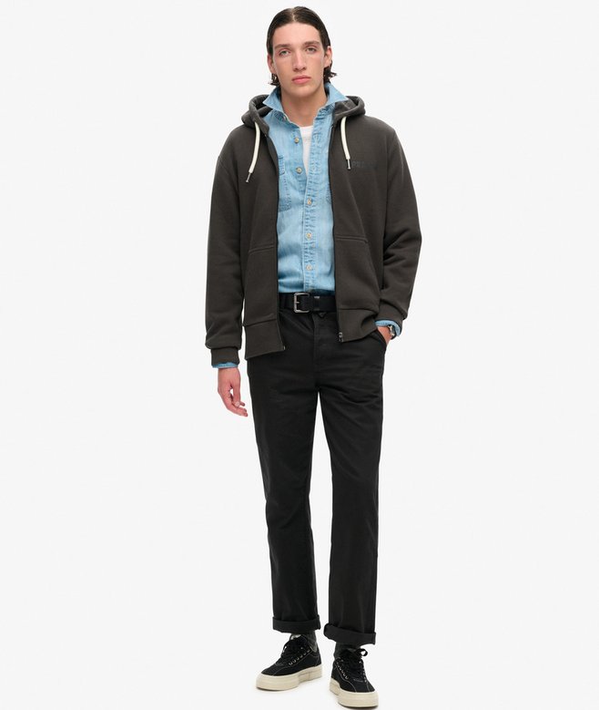 Superdry Sudadera Con Capucha Cremallera Y Gráfico Con Motivo De Tatuaje