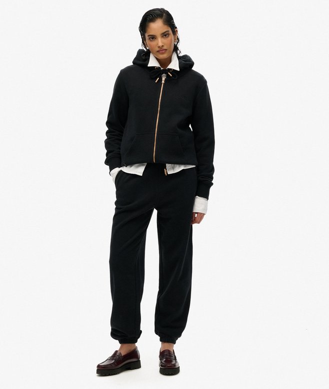 Superdry Sudadera Con Capucha Cremallera Y Logo Essential