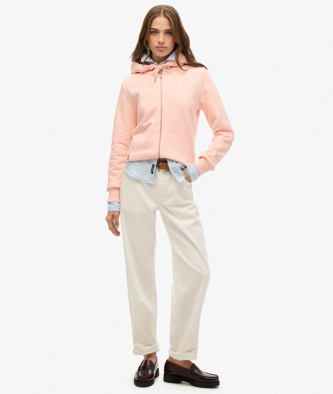 Superdry Sudadera Con Capucha Cremallera Y Logo Essential