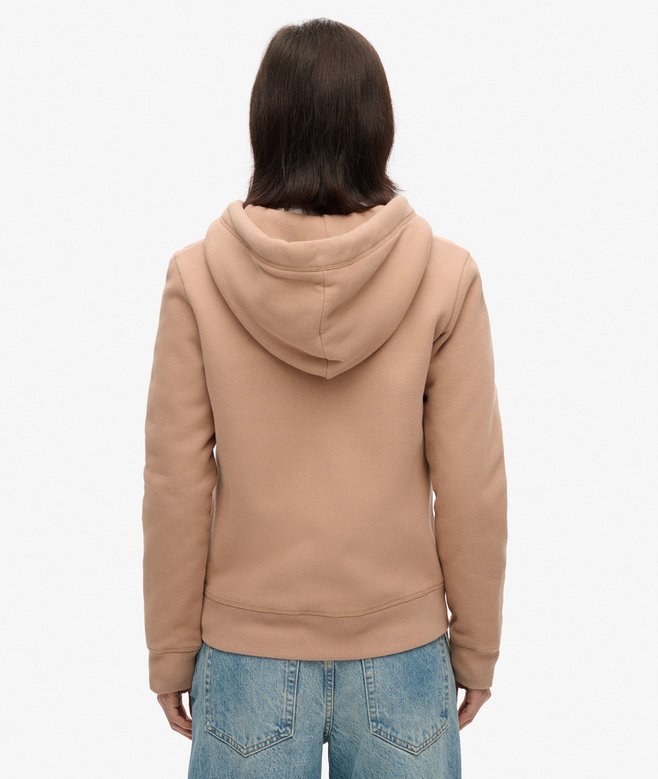 Superdry Sudadera Con Capucha Cremallera Y Logo Essential